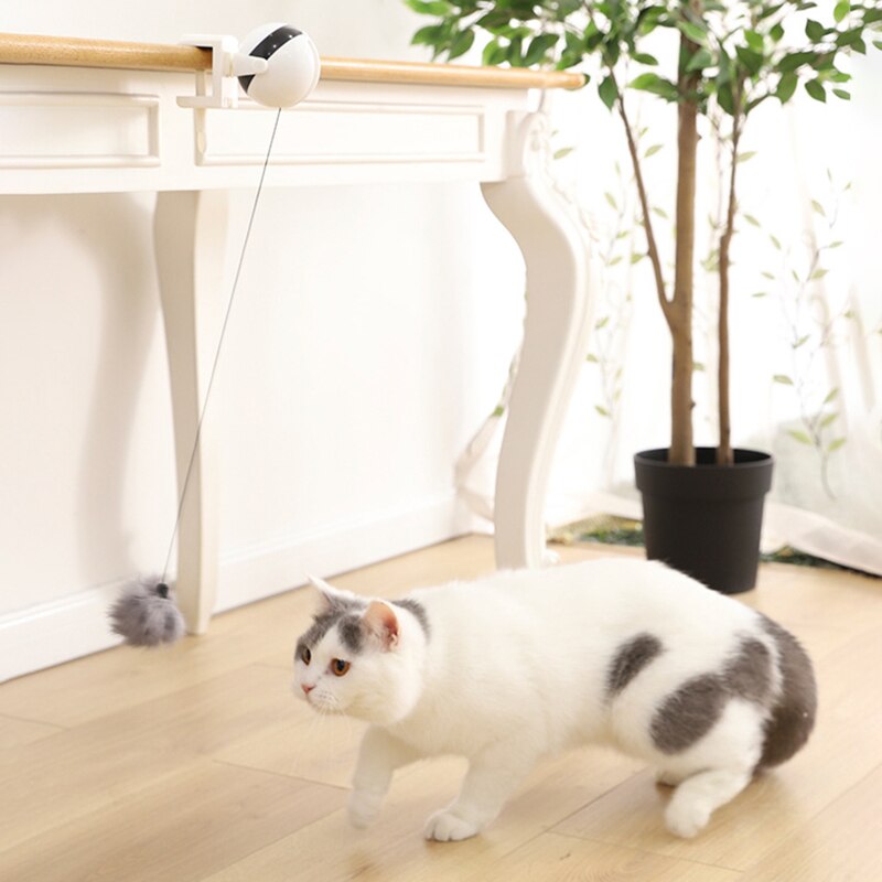 Electric Automatic Lifting Cat Ball Toy: Interactive Fun for Cats PetTech Paradise