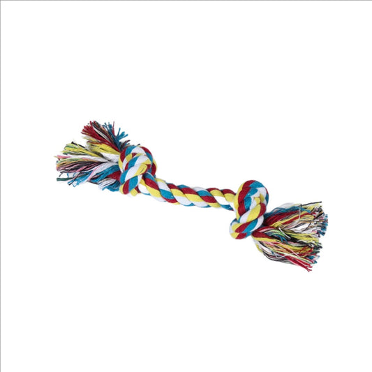 Durable Braided Rope Dog Chew Toy (Random Color) - 32cm PetTech Paradise