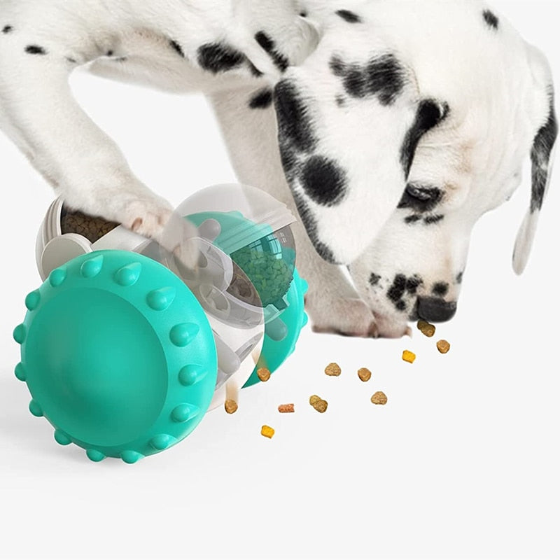 Interactive Pet Food Tumbler - Slow Feeder & Treat Dispenser PetTech Paradise