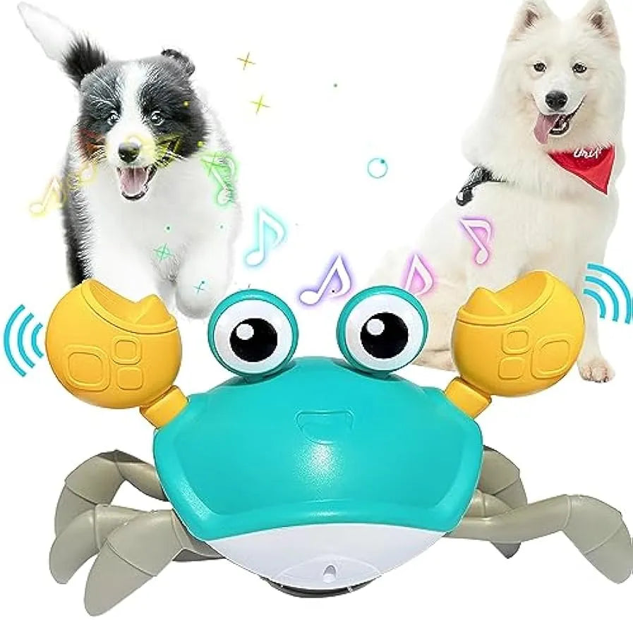 Automatic Crab Pet Play Toy