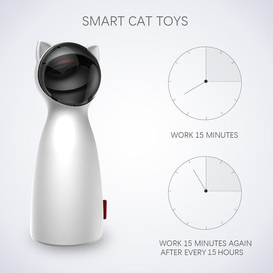 Smart Interactive Laser Toy for Cats PetTech Paradise
