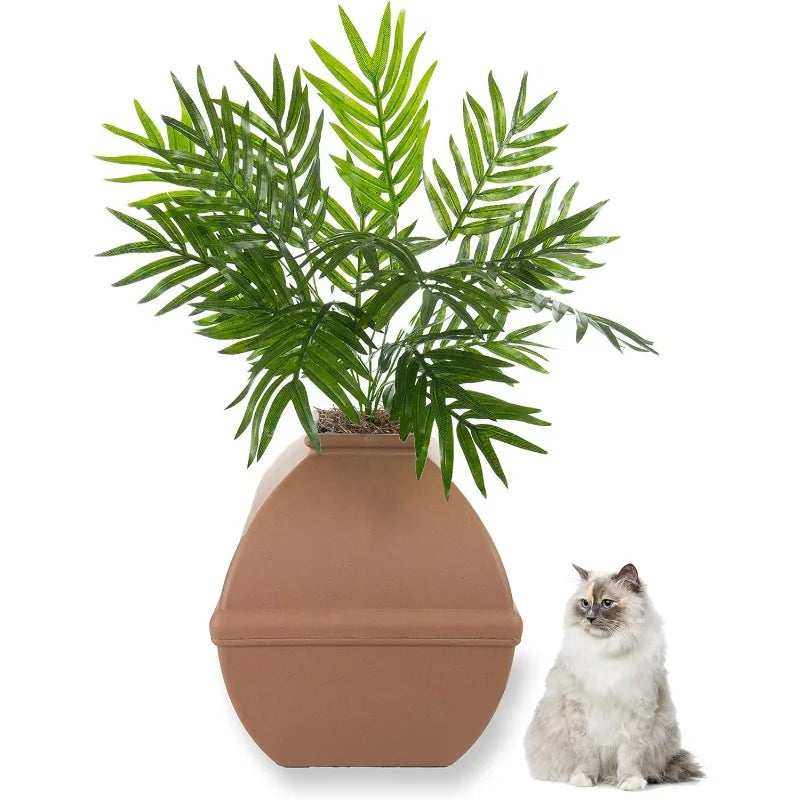 Courtyard Concealed Cat Planter