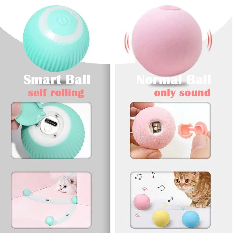 Smart Rolling Cat Ball