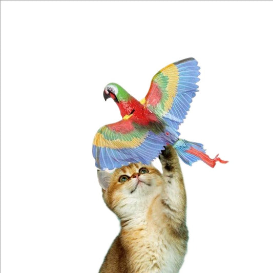 Flying Bird Cat Toy - Meowster's Delight! PetTech Paradise