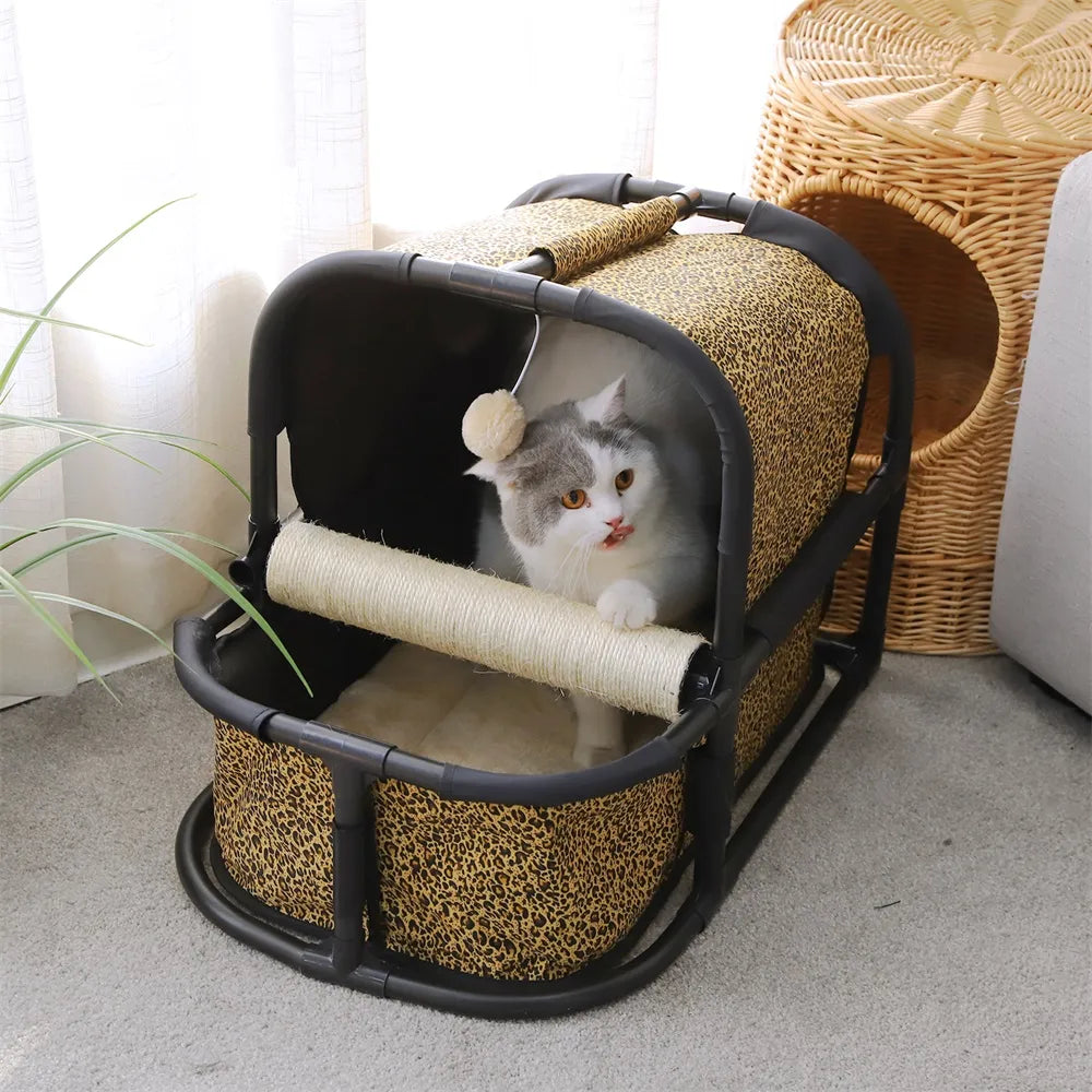Foldable Luxury Cat Nest House